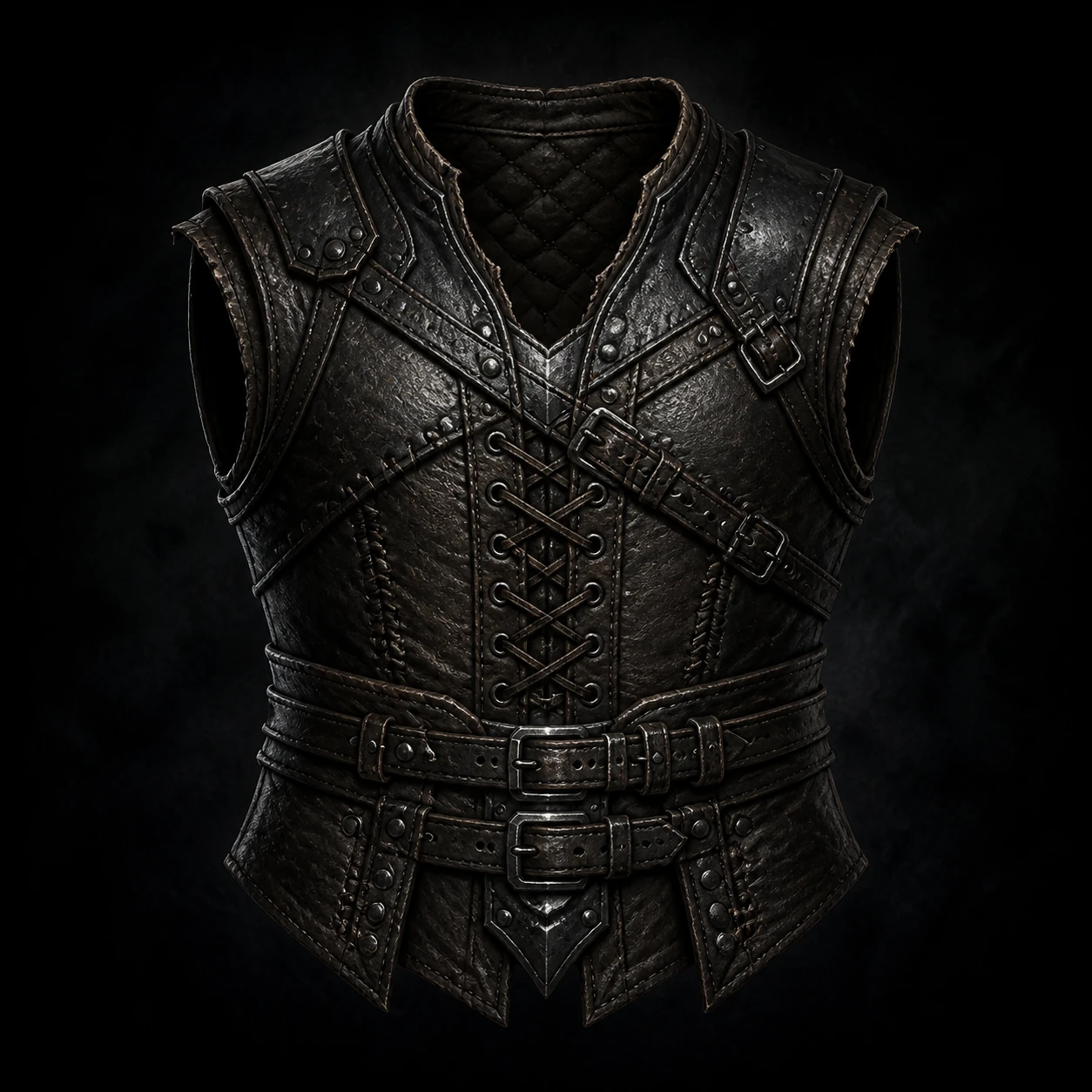 Leather Vest