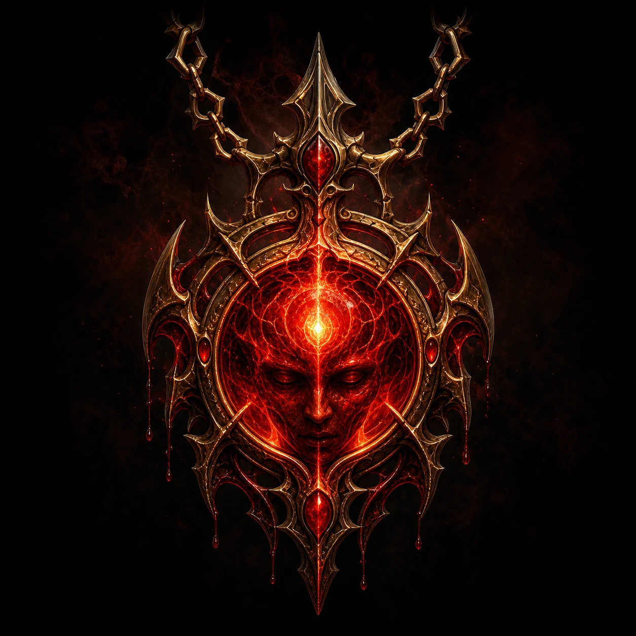Crimson Focus Amulet